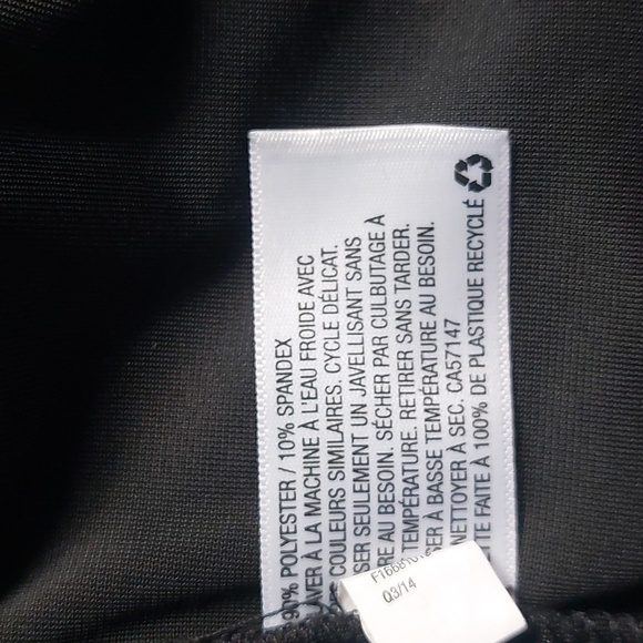 Mossimo supply co ballet crop top women's black size M - Picture 4 of 9